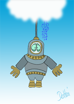 Hang Around 2 - DeHai Postcard